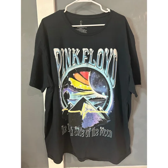 Men's C-Life Group Pink Floyd Black 3XL Graphic Tee - Picture 1 of 3